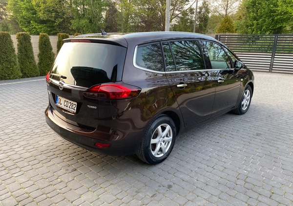 Opel Zafira cena 37900 przebieg: 203000, rok produkcji 2012 z Kielce małe 781